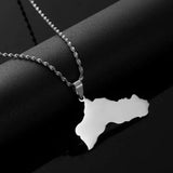 Map Pendant Necklace Kurdistan Maps Necklace Jewelry For Women Men Gift
