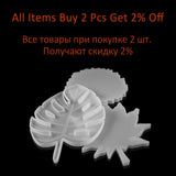 Maple Banana Leaf Coaster Silicone Molds for DIY Kitchen Decoration