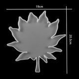 Maple Banana Leaf Coaster Silicone Molds for DIY Kitchen Decoration