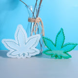 Maple Leaf Ashtray Silicone Mould DIY Crafts Soap Plaster Jewelry Making Tool