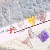 Maple Leaf/Heart Silicone Molds DIY Jewelry Casting Mould
