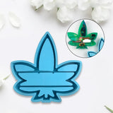 Maple Leaf Organizer Rack Epoxy Resin Mold Storage Shelf Display Stand