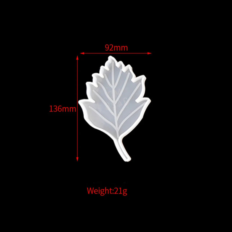 Maple Leaf Silicone Molds Palm Leaf Coaster