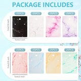 Marble Earrings Necklace Display Card Holder Earrings Storage Card Paper Jewelry