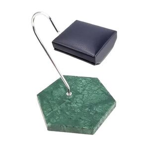 Marble & PU Watch Display Stand Jewelry Organizer Bracket