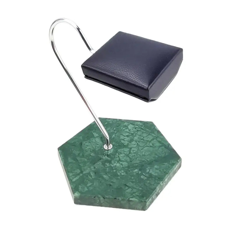 Marble & PU Watch Display Stand Jewelry Organizer Bracket