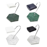 Marble & PU Watch Display Stand Jewelry Organizer Bracket