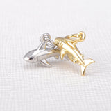 Marine Life Pendants Set for Women, Shark&Sea Turtle&Starfish&Seashell Charms