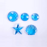 Marine Shell Mold Starfish Button Silicone Mould DIY Pendant Epoxy Mould