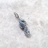 Maritime Seahorse Pendant Charm 925 Sterling Silver Oceans Gift