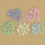 2x4mm Tiny Fire Opal Stone for Tooth Decoration