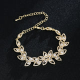 Marquise Wedding Bracelets for Bridesmaids, Bridal Bracelet with Cubic Zirconia