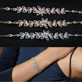 Marquise Wedding Bracelets for Bridesmaids, Bridal Bracelet with Cubic Zirconia