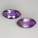 10pc Marquise Cut Amethyst 10x5mm Gemstones