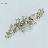 Rhinestone Wedding Hair Comb Tiara Headdress Hairpin