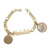 Islamic Stainless Steel Bangles with Ayatul Kursi