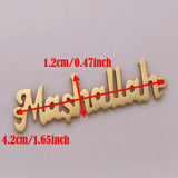 Islamic Small Pendant - Mashallah Muslim Jewelry