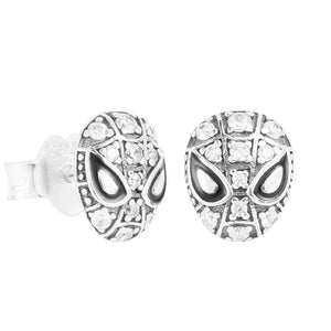 925 Silver Clear CZ Stud Earrings