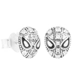 925 Silver Clear CZ Stud Earrings