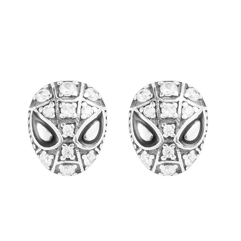 925 Silver Clear CZ Stud Earrings