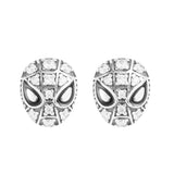 925 Silver Clear CZ Stud Earrings