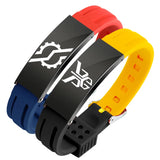 Kamen Rider 01Zi-O Den-O Silicone Bracelet Cosplay Bangle