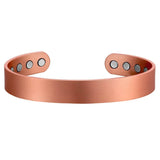 Masonic Copper Bracelet with 3000 Gauss Magnets for Pain Relief