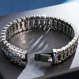 316L Stainless Steel Bracelet Men's 16MM Chain Link Bracelet for Men