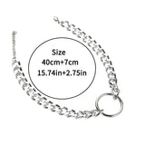 Thick Chain Necklace Gothic Grunge Choker