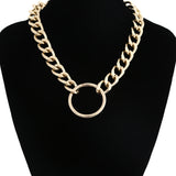 Thick Chain Necklace Gothic Grunge Choker