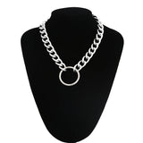 Thick Chain Necklace Gothic Grunge Choker