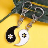 Matching Pendant Key Chains Personalized Keyring for Girlfriends