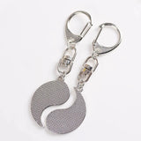 Matching Pendant Key Chains Personalized Keyring for Girlfriends