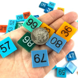Math Learning Board Toy Number Puzzle DIY Moulds 1-100 Consecutive Numbers