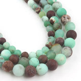 Natural Chrysoprase Australian Jade Gem Stone Beads 15 Inch
