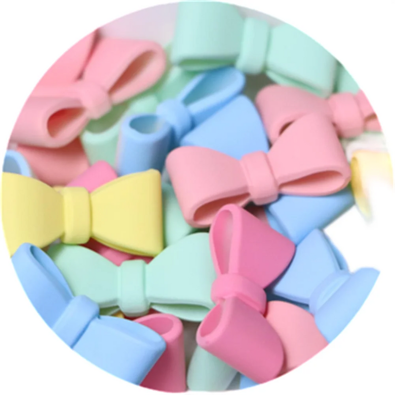 Resin Bowtie Cabochons for Hair Bow Making - Phone Case Decor