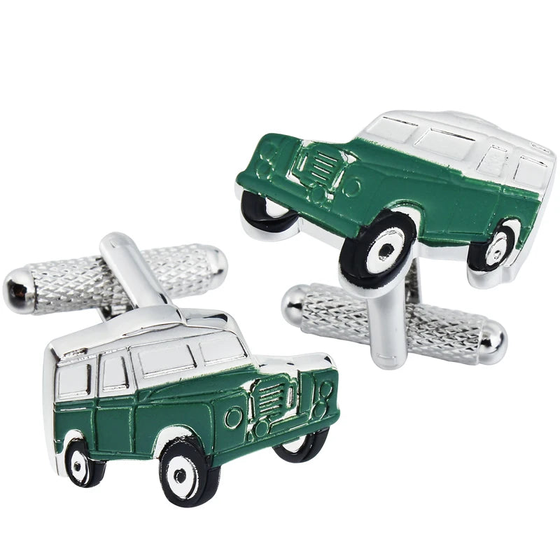 Matte Cufflinks Car Suit Accessories Dress Shirts Cuff Links