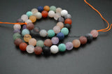 Mixed Quartz Stone Round Beads 6mm 8mm 10mm