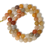 Matte Jades Natural Stone Beads Round Loose Spacer Beads 15inch