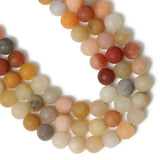 Matte Jades Natural Stone Beads Round Loose Spacer Beads 15inch