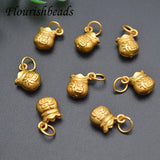 Chinese Style Lucky Money Bag Charms for Jewelry Making 30pcs