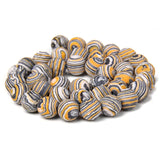 Natural Yellow Malachite Stone Beads Round 4-12mm