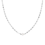 Mavis Hare Cross Round Pearl Choker Necklace Chain Woman Gift