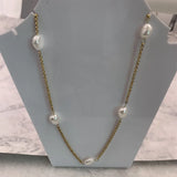 MALAHI Fresh Water Pearl Choker Necklace Beach Jewelry Gift