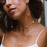 MALAHI Fresh Water Pearl Choker Necklace Beach Jewelry Gift