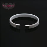 Mavis Hare Cuff Open Stainless Steel Bracelet & Bangle Set