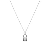 Mavis Hare Padlock Necklace Stainless Steel 1.5cm Lock Pendant