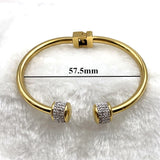 Mavis Hare Love Cuff Bangle Bracelet for Women