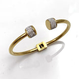 Mavis Hare Love Cuff Bangle Bracelet for Women