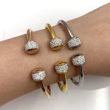 Mavis Hare Love Cuff Bangle Bracelet for Women